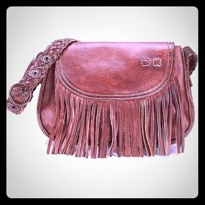 Bed Stu Eastend fringe crossbody.  NWT!